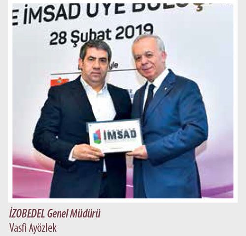 İzobedel, İMSAD Üyesidir